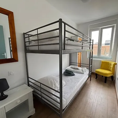 Maison Avec Terrasse, 10 Couchages, A 200 M De La * Berck